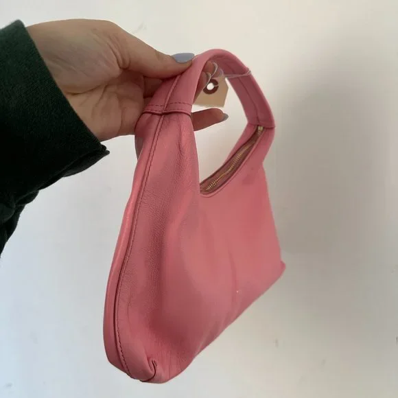 ❌SOLD❌Mansur Gavriel Mini Candy Hand Bag Calfskin Leather Light Pink - Picture 4 of 11